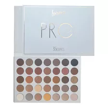 Paleta De Sombra 35 Cores Pro Daily Luisance Cor Da Sombra Colorida