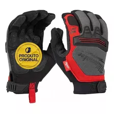 Luva Com Velcro Milwaukee Para Demolição Ou Trabalho