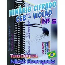 Hinário Cifrado Ccb Violão Versão 3 (avançado) Tom Original