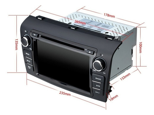 Estereo Dvd Gps Mazda 3 2006-2009 Bluetooth Touch Radio Usb Foto 9