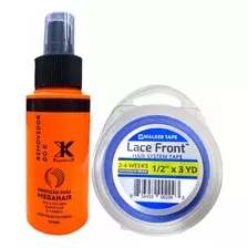 Removedor Do K 100ml + Fita Lace Front Azul Hair Walker Tape