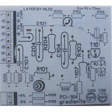 Placa Filtro Subsônico Amplificador Gradiente A1 - Pci-164