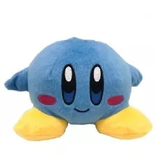 Pelucia Boneco Kirby Azul Nintendo Game