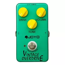 Pedal De Efeito Joyo Vintage Overdrive Jf-01 Verde