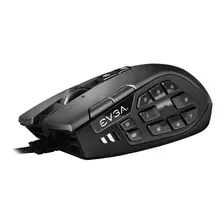 Mouse Juego Evga X15 16000 Dpi Y 400 Ips 20 Botones Pcreg Color Black