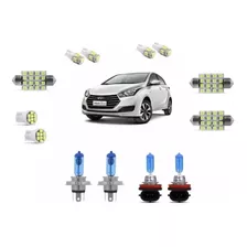  Hyundai Hb20 2013/2019 Kit Lampada + Farol + Milha E Leds