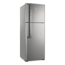 Heladera Frost Free Electrolux Top Freezer Df56 Plata Con Freezer 474l 220v