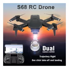 S68 Rc Drone Com Câmera 4k Wifi Fpv Dual Camera Drone Mini