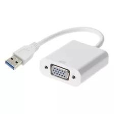 Convertidor Usb 3.0 / 2.0 A Vga Para Windows 7/ 8 / 10 / 11 