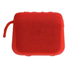 Parlante Aiwa Aw-kf3-r Portátil Con Bluetooth Waterproof Color Rojo