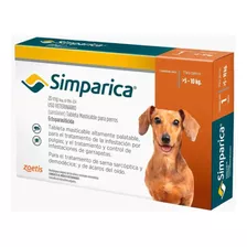 Simpa/rica Cafe Perros 5-10 Kg 3 Tabs.