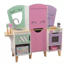 Cocina De Madera Kidkraft Lfp Colores Pastel