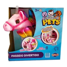 Rosa Uncórnio Playfull Pets Passeio Divertido - Toyng 04645