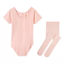 Dynadans Leotardo Ballet Niña Y Leggins Set (1 Pares)