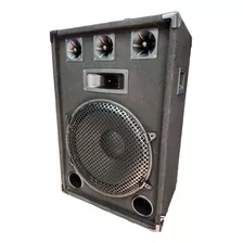 Bafle 15 PuLG.3 Vias 250w.rms Alfombrado En Negro Oferta.