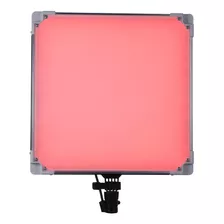 Iluminador Painel Led Nice Tc-668 Rgb 40w (fonte + Baterias) Cor Da Estrutura Branco 110v/220v