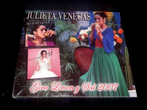 Julieta Venegas Gira Limón Y Sal 2007 Si 2 Cd Original Nuevo