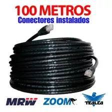 Cable 100 Mts Utp Cat5e Intemperie Outdoor Redes Camaras