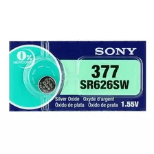 Bateria Sony 377 Botão Sr626sw Cartela 1 Un