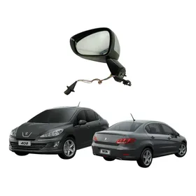 Retrovisor Eletrico Pisca Esquerdo Peugeot 308 408 2011 2016