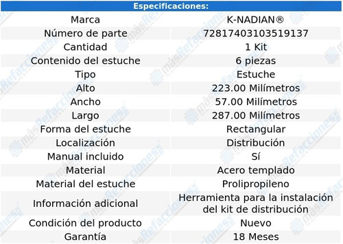 1 Herramienta Sincronizar Dist Laguna L4 2.0l 06 Knadian Foto 3