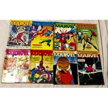 Lote 8 Gibis Superaventuras Marvel Antigos Edt Abril Anos 80