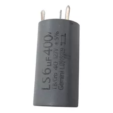 Capacitor Permanente Faston 6uf 400v Lorensid -p/ Ventilador