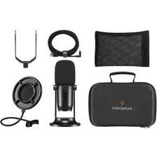 Thronmax Mdrill One Pro Usb Microphone Kit (jet Black)