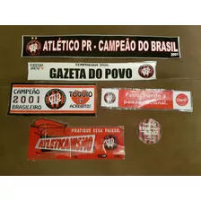 Coleção De Adesivos Athletico Paranaense 6 Adesivos Furacão