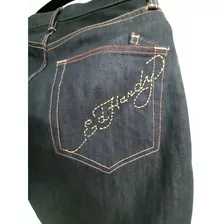 Calça Jeans Preta Ed Hardy C Audigier 32 42 