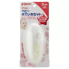 Pigeon Baby Daily Care Set Tijeras Nariz Pinzas Peine Caja