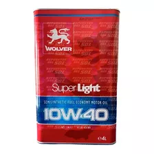 Aceite De Motor Wolver Aleman 10w40 Bidón 4lts Para 15.000km