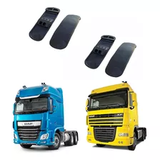 Kit 4 Presilhas Borrachas Para-lama Traseiro P/ Daf Xf / Cf