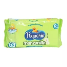 Pañitos Húmedos Pequeñín Manzanilla X504(8 Paquetes X63und) 