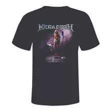 Camiseta Megadeth Countdown To Extinction + Heavy Metal