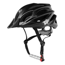 Casco Bicicleta Mtb Black Trip