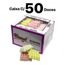 Caixa Suspiro 1,05kg - Clamel 50 Unds