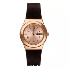 Reloj Swatch Ylg701 Brownee Agente Oficial C