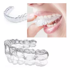 Placa Protetor Dental P/ Bruxismo Kit 2 + 1 Estojo/caixa