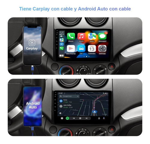 Estreo 2gb Carplay Cmara Para Chevrolet Aveo 2009-2017 Gps Foto 4