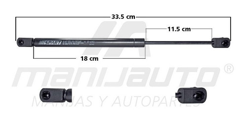 Par Amortiguadores Cofre Ford Expedition 2003 - 2006 Mnj Foto 3