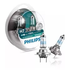 Kit Lâmpada Philips Xtreme Vision H7 55w 3700k 130% Origina