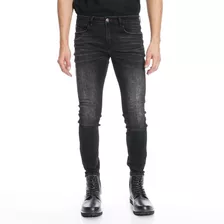 Jeans Hombre Ellus Skinny Tiro Medio Rock In Rio