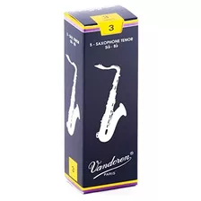Cañas De Saxofón Tenor Sr223 Traditional, Fuerza 3; C...