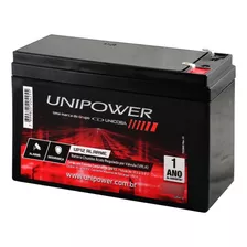 Bateria 12v Unipower Alarme Cerca Elétrica Segurança Cftv