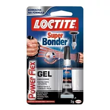 Kit 05 Super Bonder Power Flex Gel 2g - Loctite Henkel