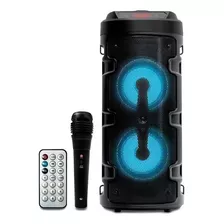 Caixa De Som Portátil Bluetooth First Option D-s14 Usb Microfone E Controle.