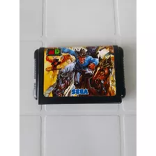 Jogo Repro Sunset Riders Para Mega Drive Japonês