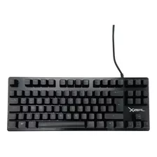 Teclado Gamer Xzeal Xz1020 Qwerty Red Español Con Luz Rgb