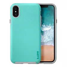 Estuche Para iPhone XS / X Laut Shield En Verde Menta